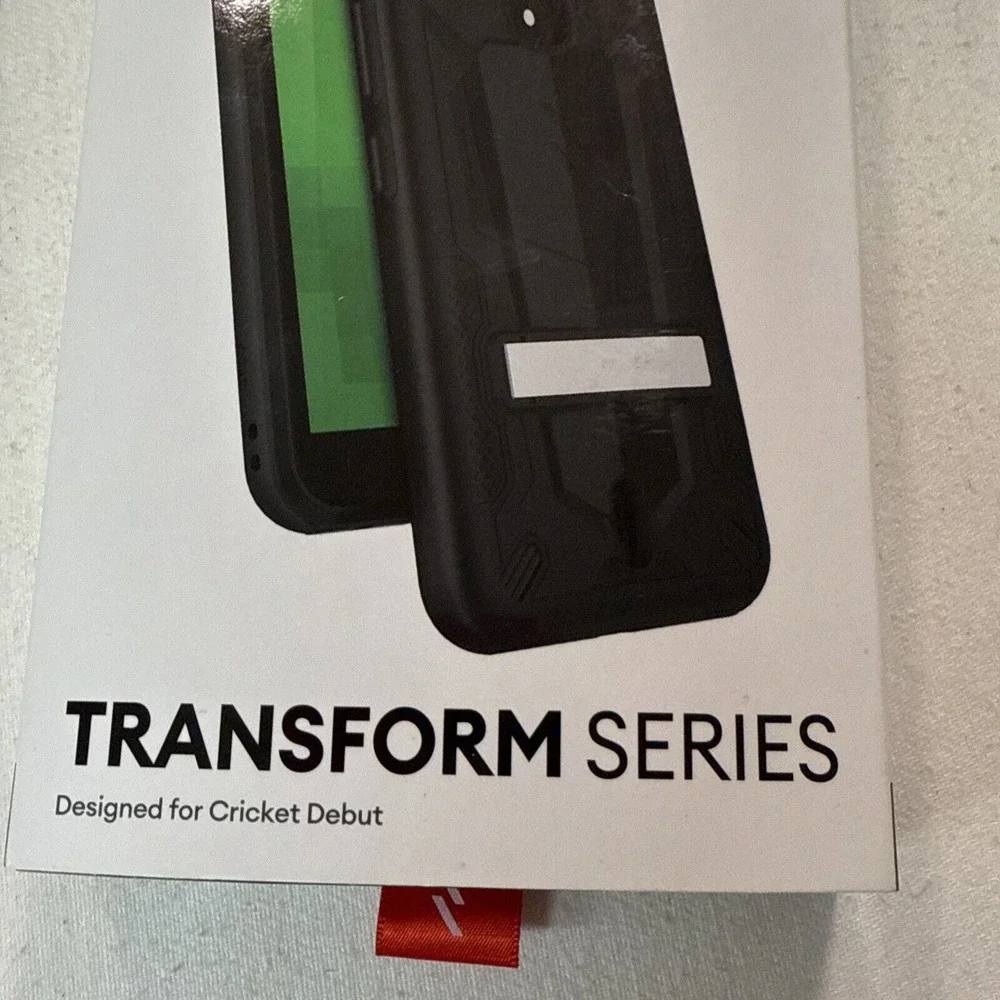 Cricket Debut‎ Case Zizo Transform Series Black Cover New
